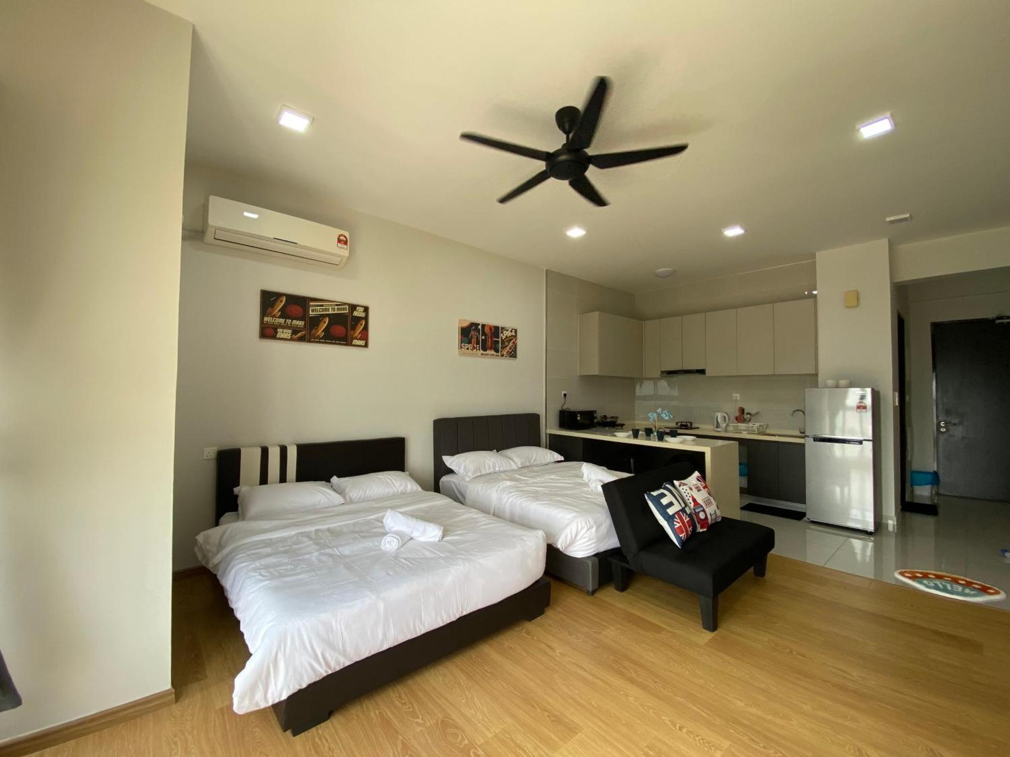 Apartamento Scenic Country Garden Danga Bay By Lions Bay Johor Bahru Habitación foto