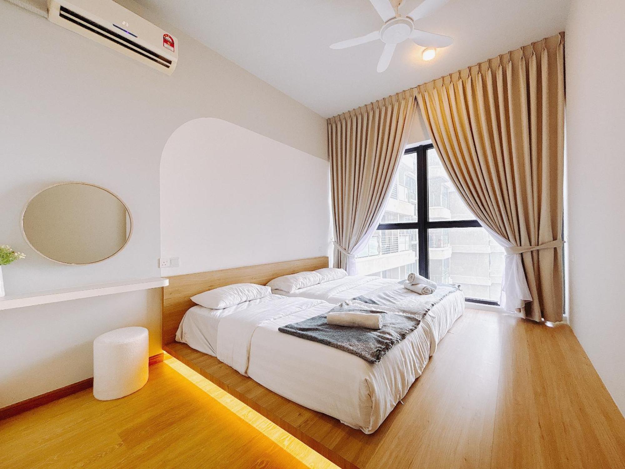 Apartamento Scenic Country Garden Danga Bay By Lions Bay Johor Bahru Habitación foto